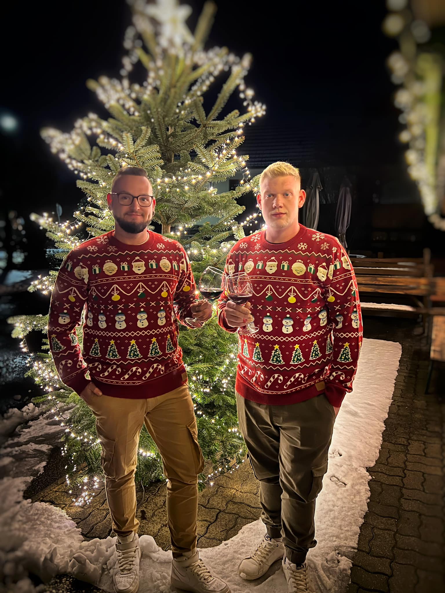 Raphael und Daniel in der Gusto-Stube